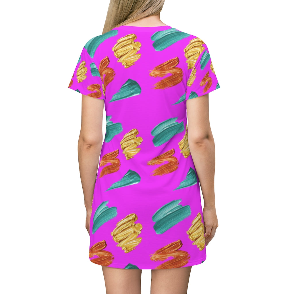 Ice cream shop t shirt dress